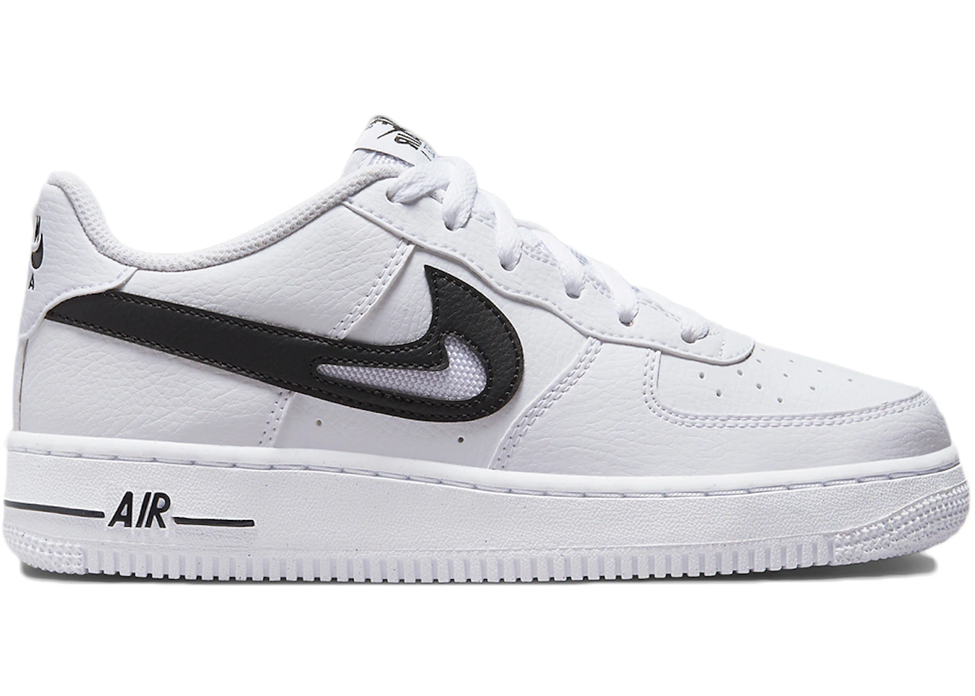 Nike air force with black swoosh Clearance