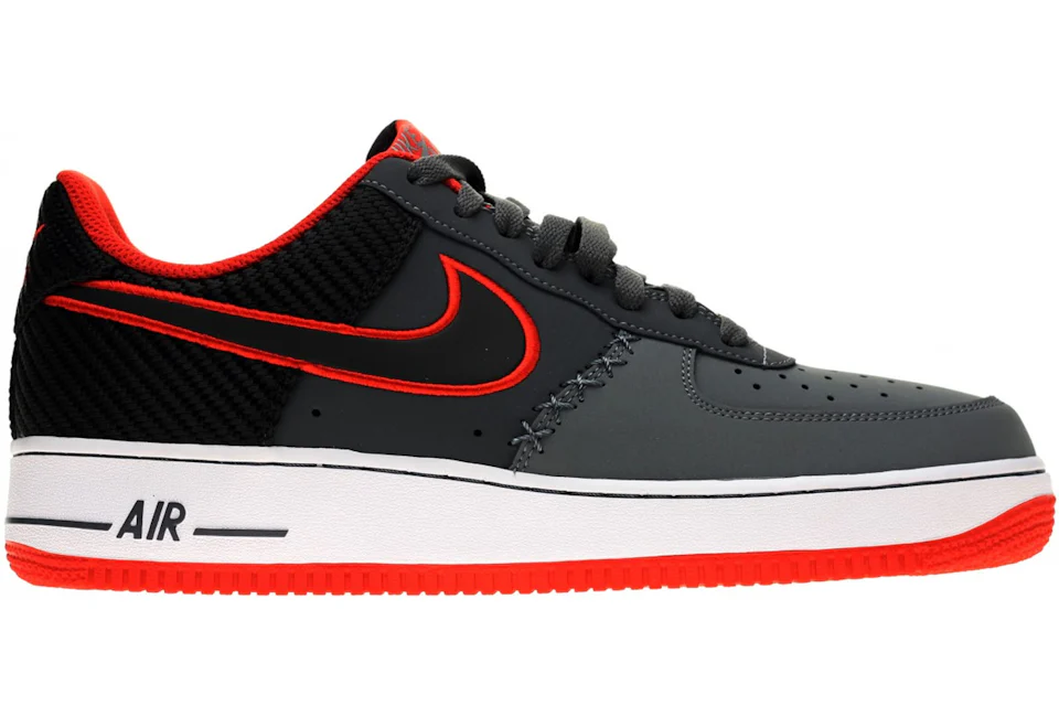 Dark red sales air force 1