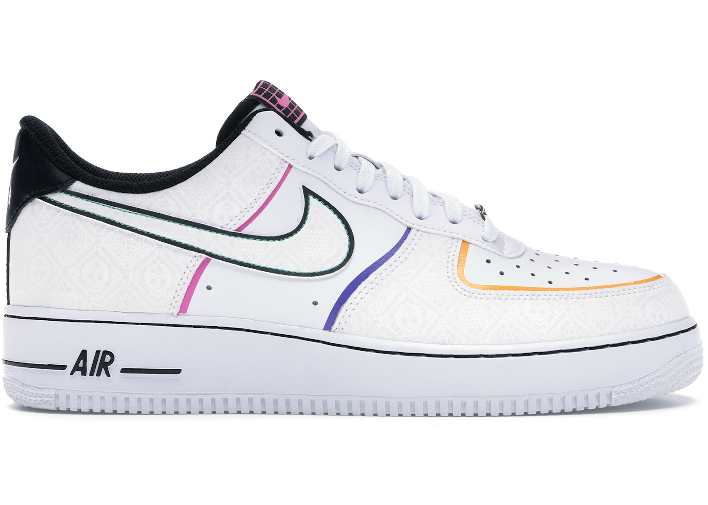 Ape Counsel Correctly Nike Air Force 1 Low Day of the Dead (2019) - CT1138-100 - US