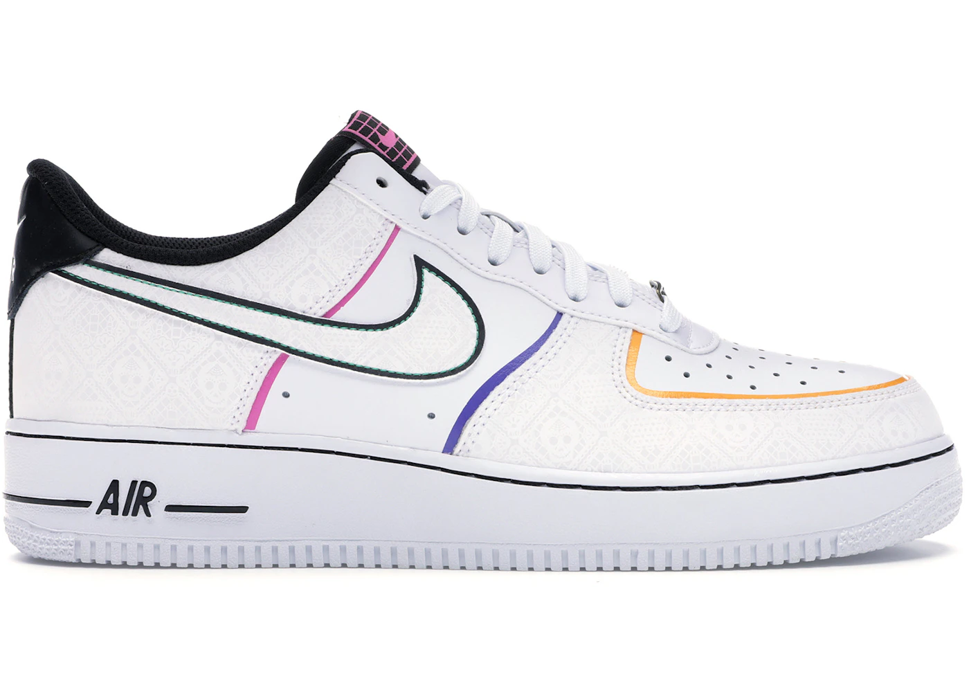 Af1 day of the dead reflective Clearance