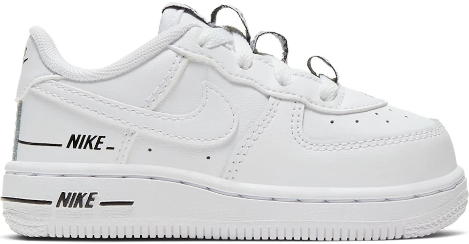 Nike Air Force 1 Low Double Air White Black (TD) - CW0986-100 - US