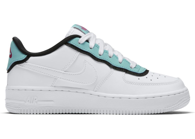 Black and aqua air force 1 on sale