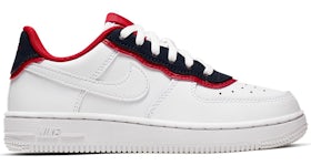 Nike Air Force 1 Low Double Layer White Obsidian Red