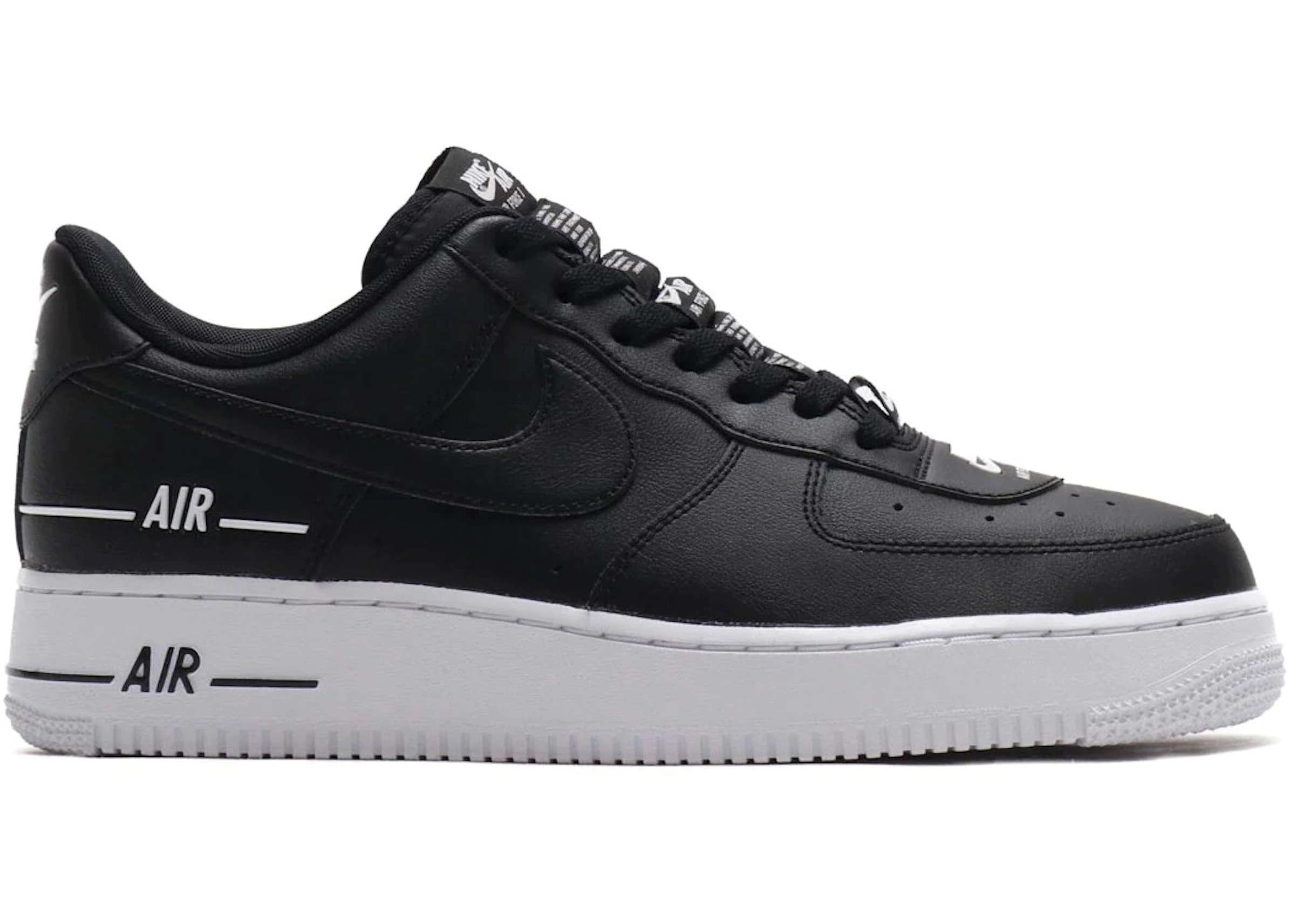 Ie Wrinkles Confession ナイキ エアフォース1 07 LV8 3 "ブラック/ホワイト" Nike Air Force 1 Low "Double Air Low Black  White" - CJ1379-001 - JP