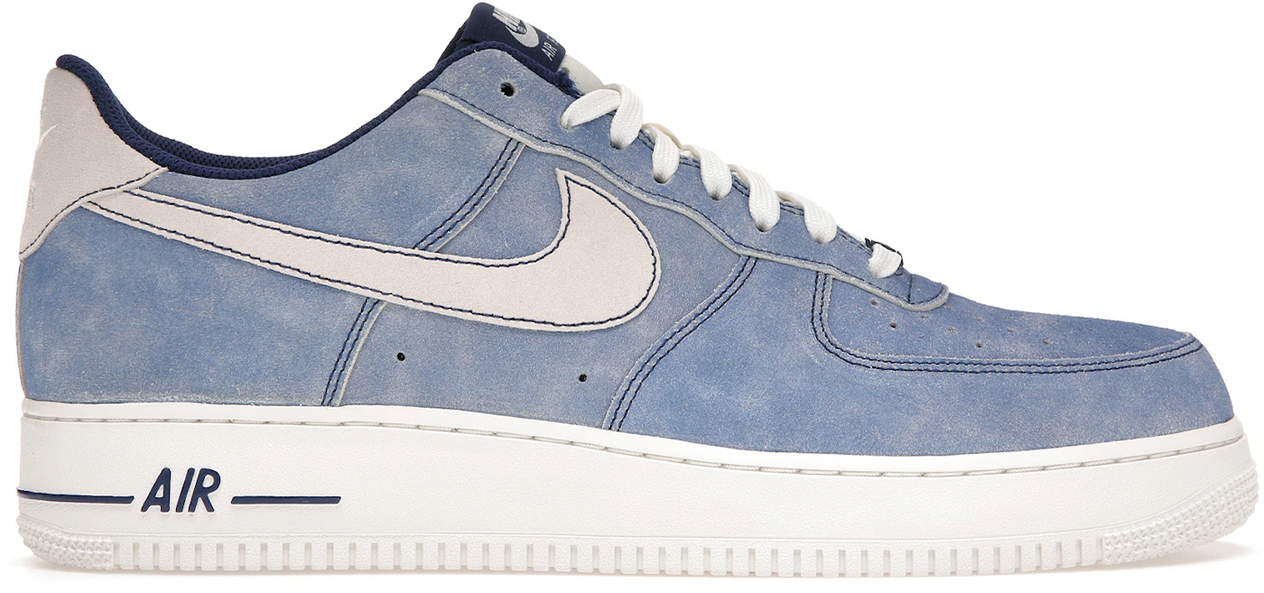 Ontrouw Tram Nu Nike Air Force 1 Low Dusty Blue Suede Men's - DH0265-400 - US
