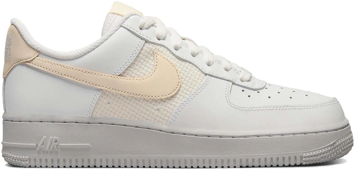 Nike Air Force 1 Low Essential Cross Stitch Summit White Fossil (Women ...