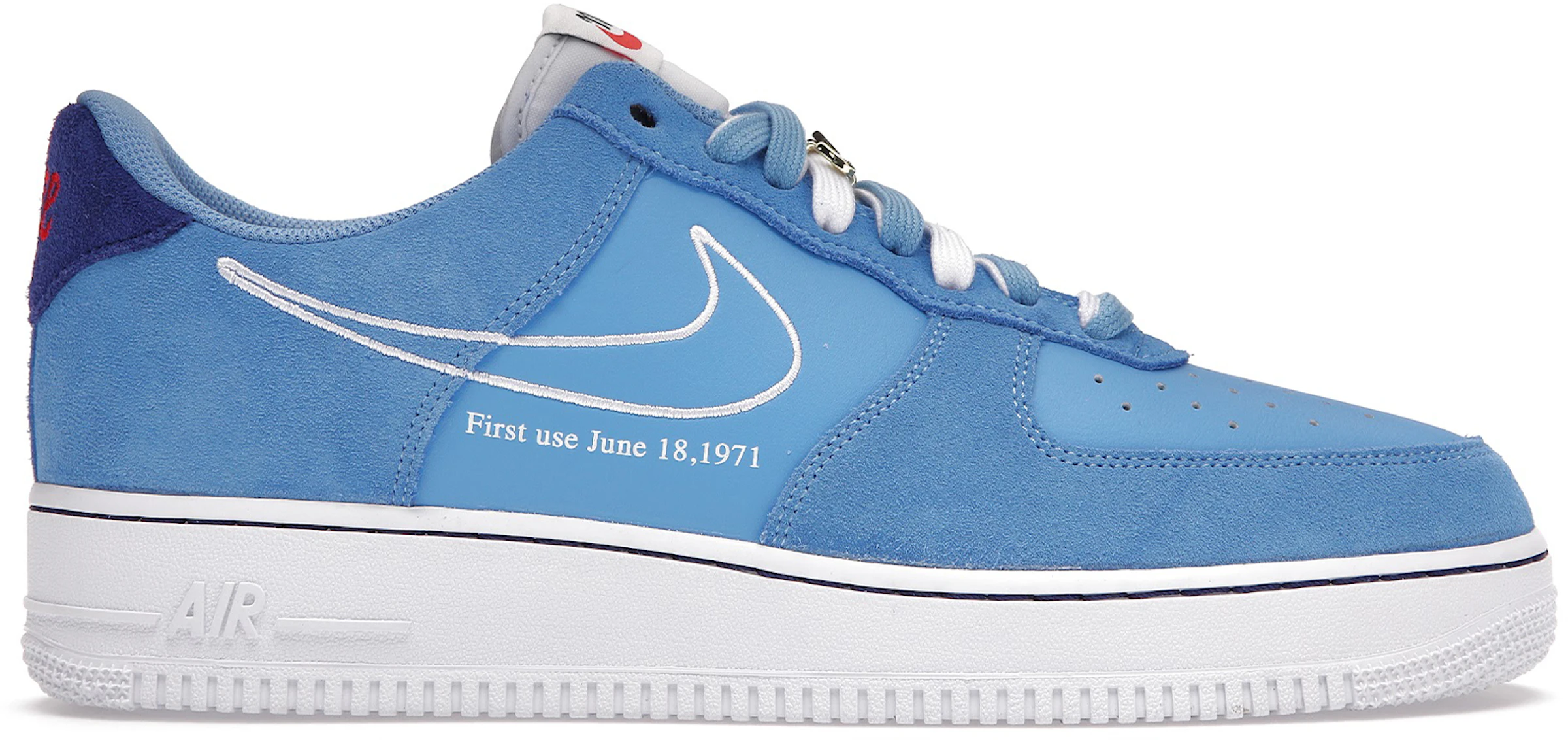 carrera Colonial Eléctrico Nike Air Force 1 Low First Use University Blue - DB3597-400 - ES