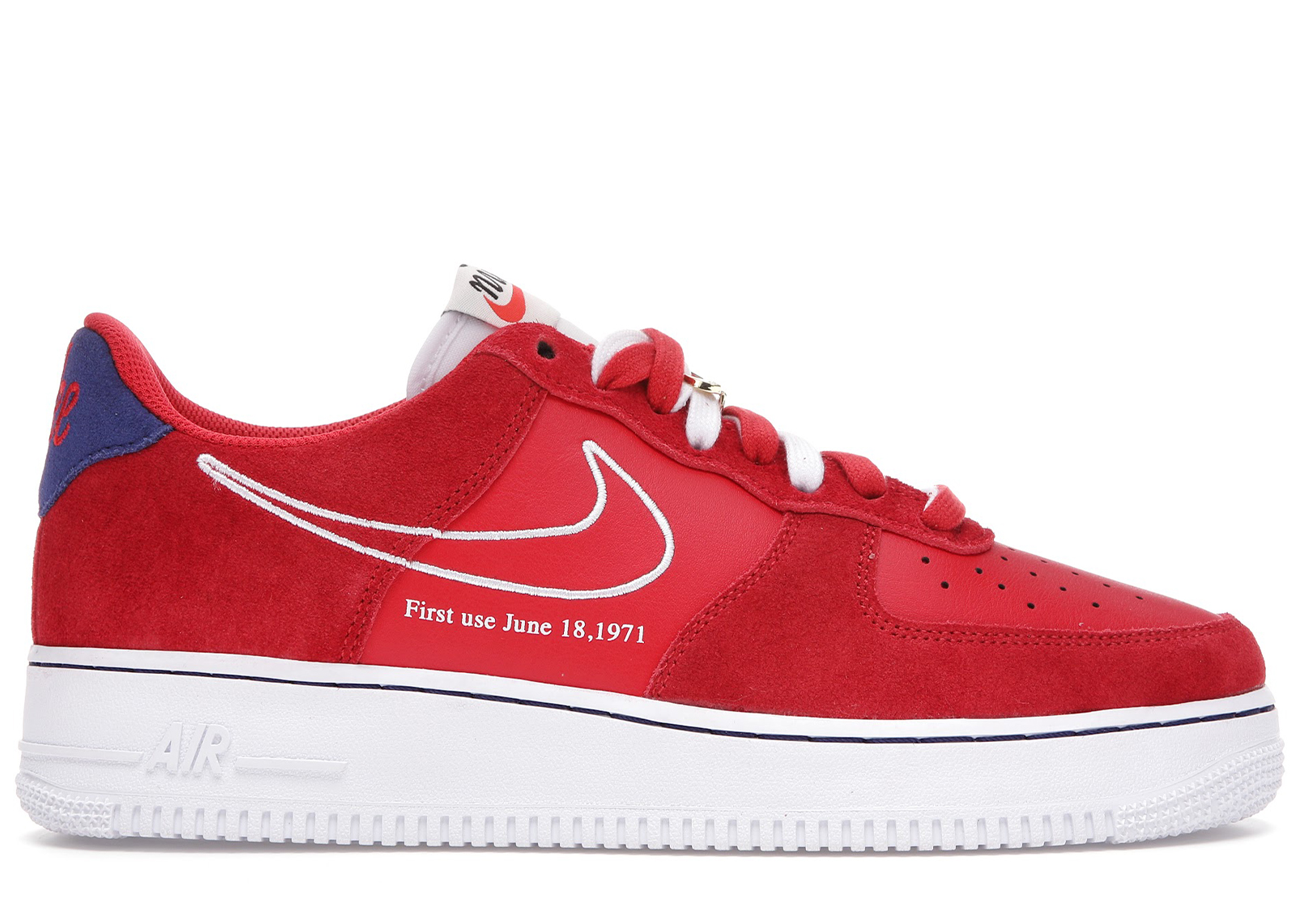 Nike Air Force 1 Low First Use University Red Men's - DB3597-600 - US