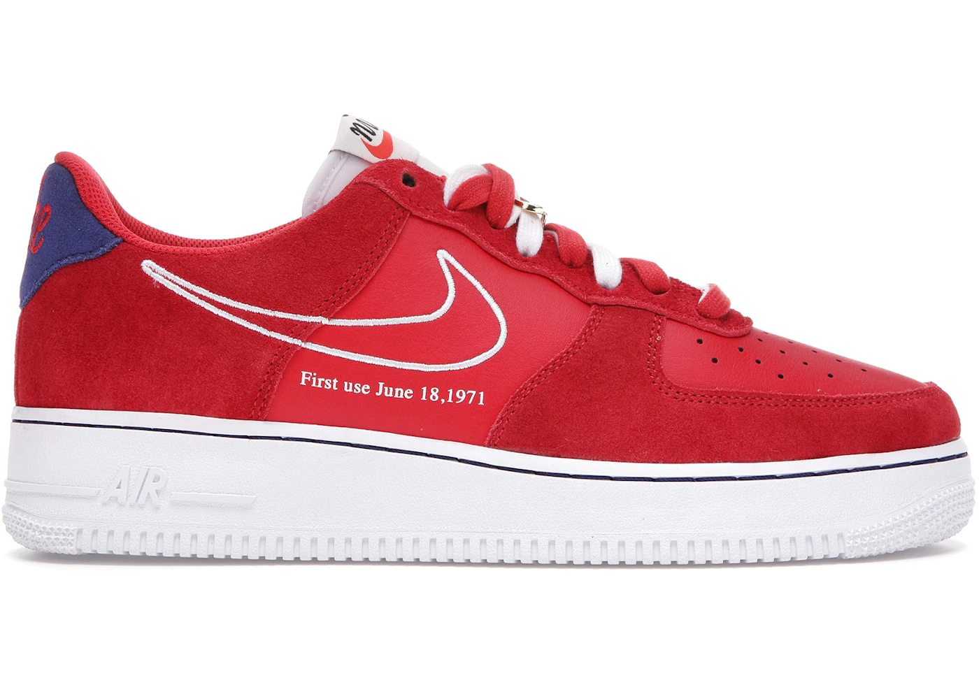 Nike Air Force Low First Use University Red Men's DB3597-600 US