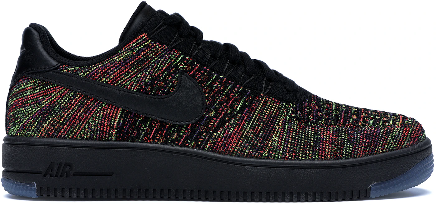 Air Force 1 Low Flyknit Black Multi-Color - 817419-001 US