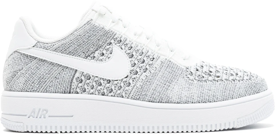 Nike Air Force 1 Low Flyknit Cool Grey Men's - 817419-006 - US