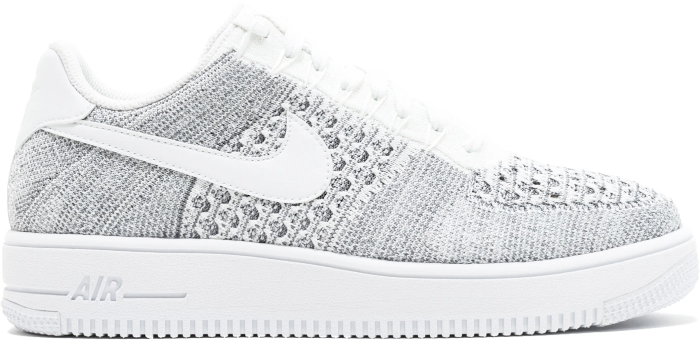 Augment George Stevenson spanning Nike Air Force 1 Low Flyknit Cool Grey Men's - 817419-006 - US