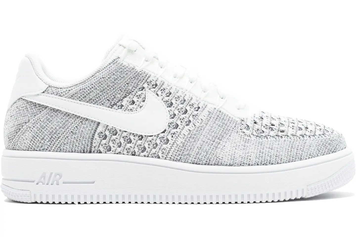 Nike Air Force 1 Low Flyknit Cool Grey Men's - 817419-006 - US