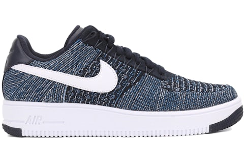 Nike Air Force Low Flyknit Obsidian Men's 817419-400 US