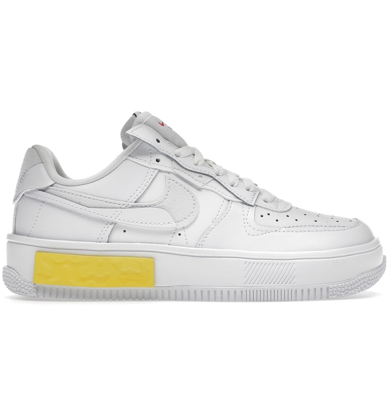 Nike Air Force Low Fontanka Summit White Opti Yellow (Women's