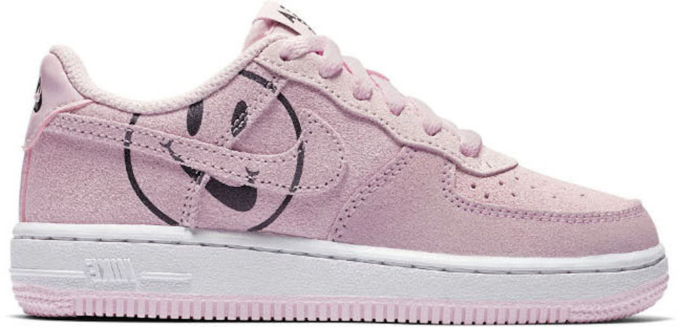 Rare Air Force 1 LV8 2 'Have A NIKE DAY' Pink Suede Toddler Size 2C  BQ8275-600