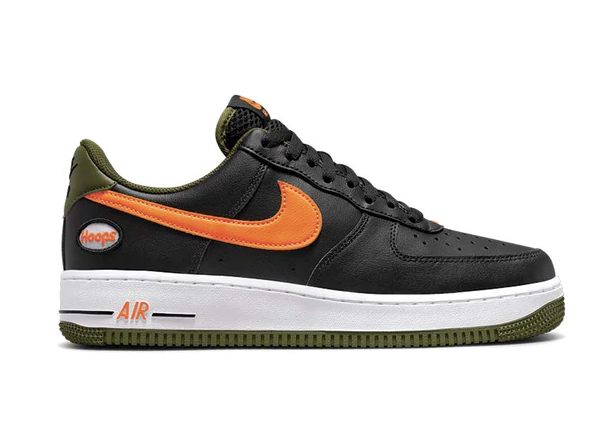 Nike Air Force 1 Low Hoops Black University Gold Men's - DH7440