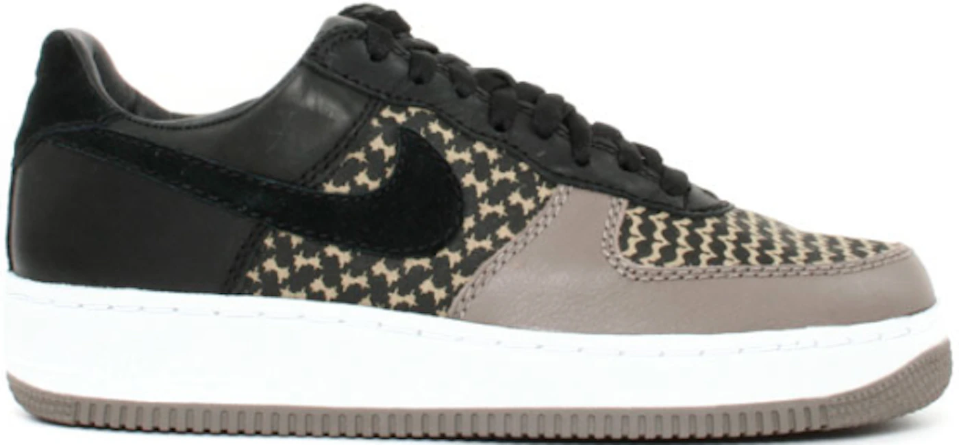 Nike Air Force 1 Low Reflective Olive Green Suede Shoes 