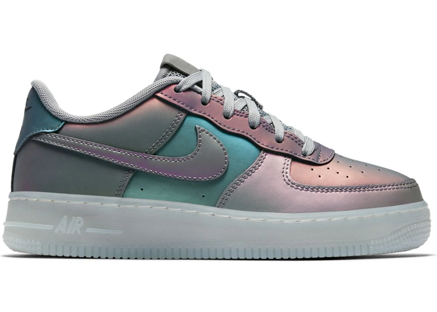 Nike Air Force 1 LV8 Low Iridescent (GS) Kids' - 820438-005 - US