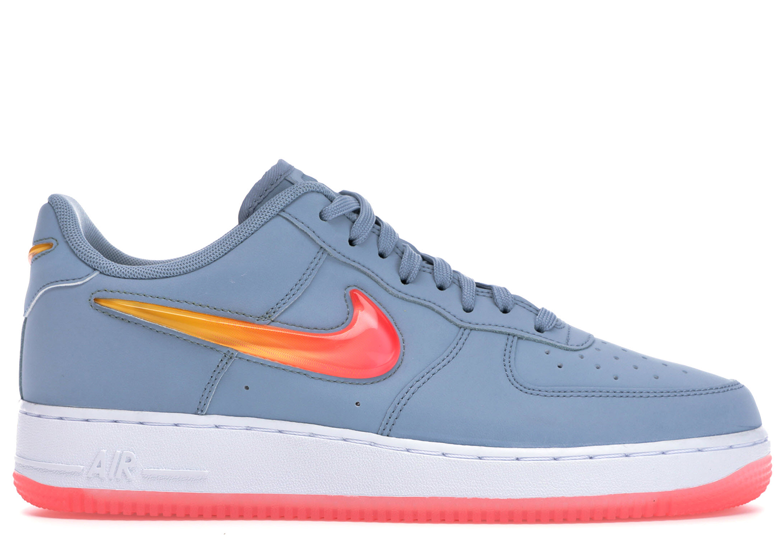 Nike Air Force 1 Low Jelly Jewel Obsidian Mist Men's - AT4143-400 - US