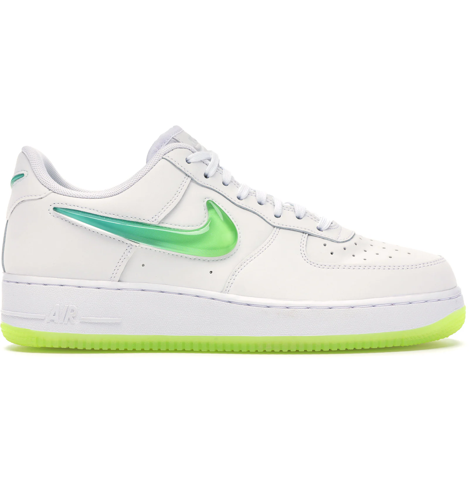 Nike air force 1 premium jelly green Clearance