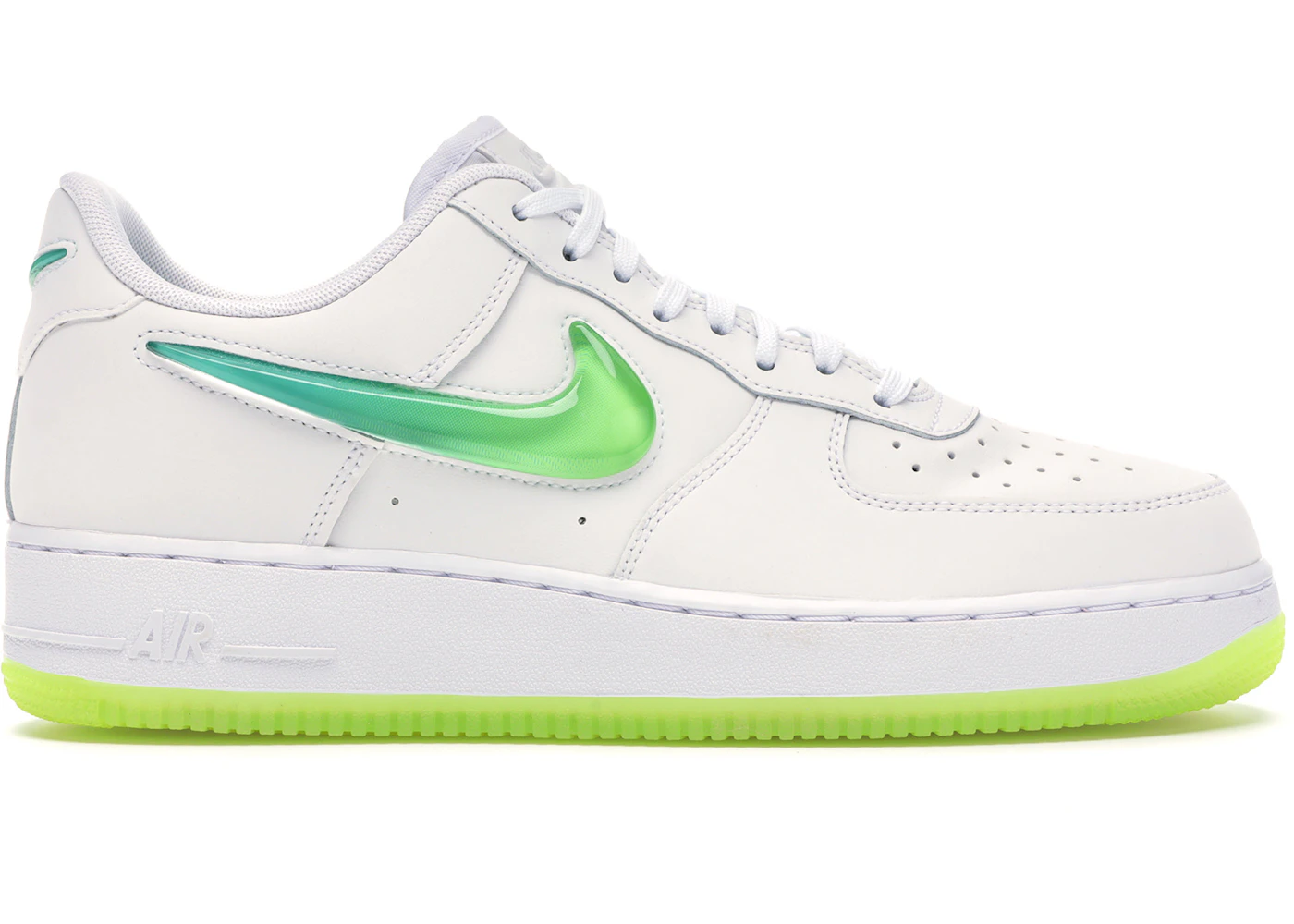 Purple At4143 Nike Air Force Low Jelly Swoosh White Men's AT4143