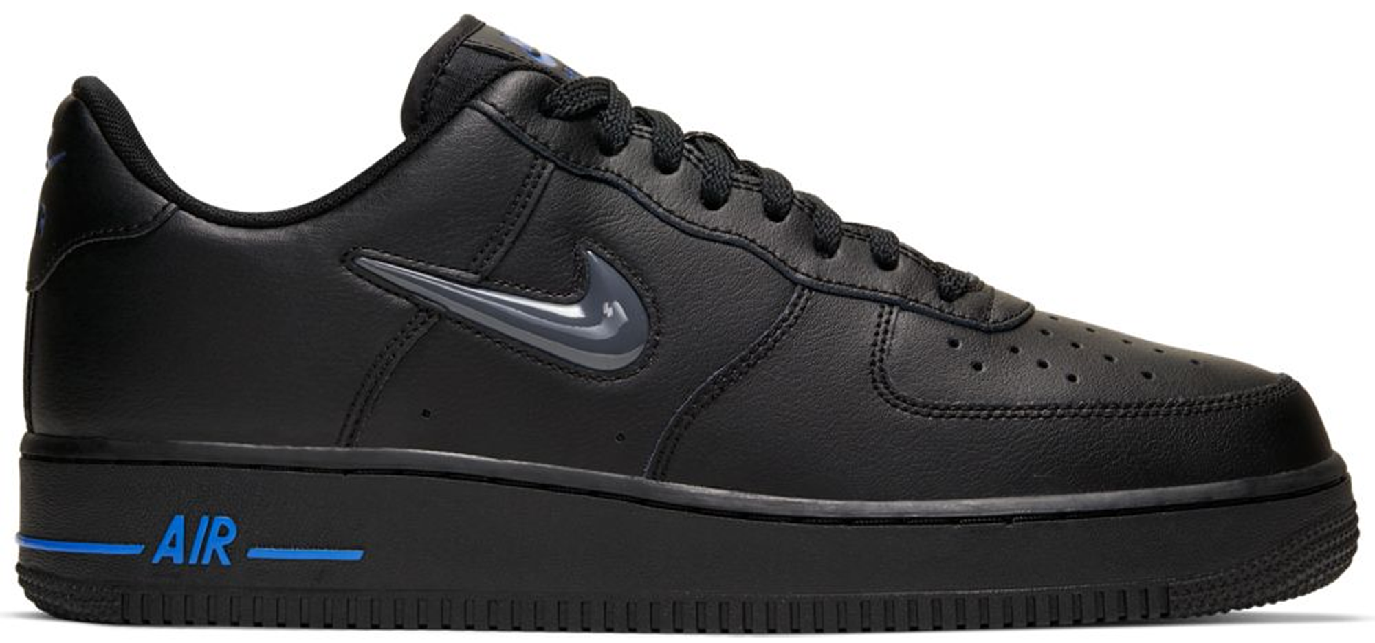 air force 1 jewel black and blue