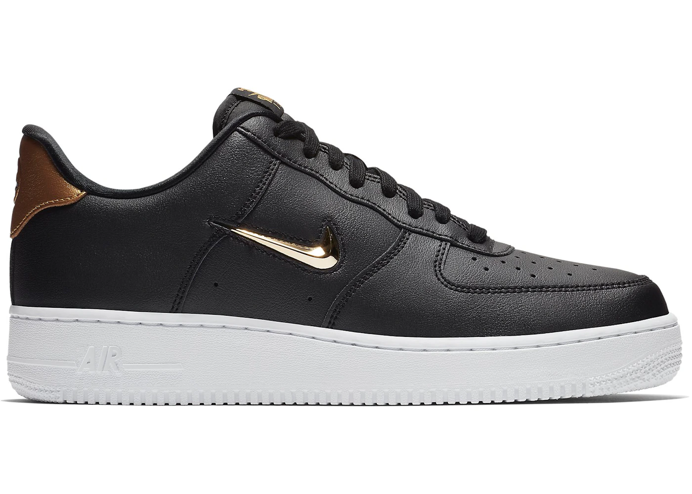 Air force 1 low 2025 jewel black metallic gold