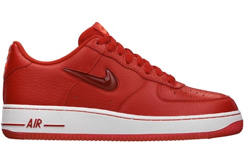 Nike Air Force Low Jewel Sport Red Men's 488298-605 US