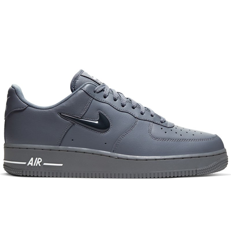 Nike Air Force 1 Low Jewel Wolf Grey Black Men s CT3438 001 US