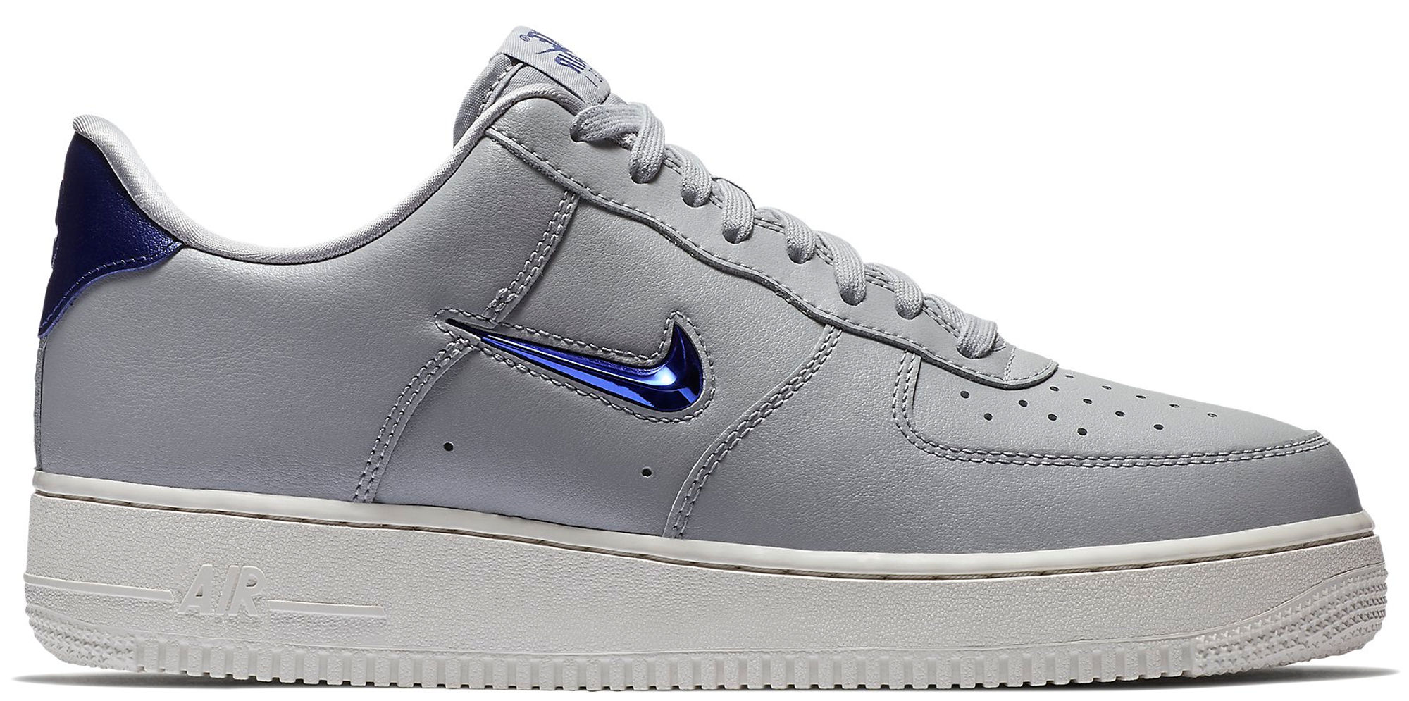 air force 1 blue and grey