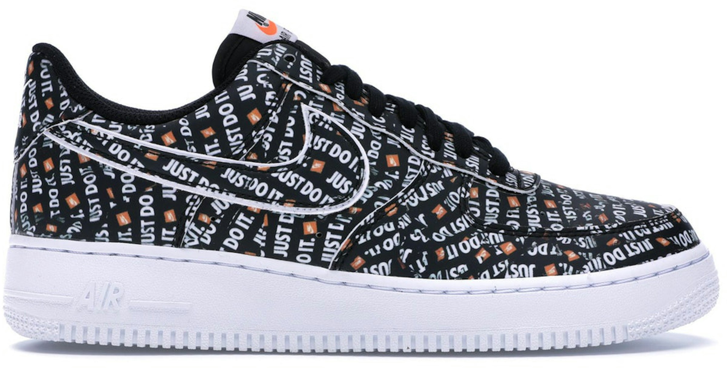 Nike Air Force 1 Low Just Do It Pack Black - AO6296-001 - MX