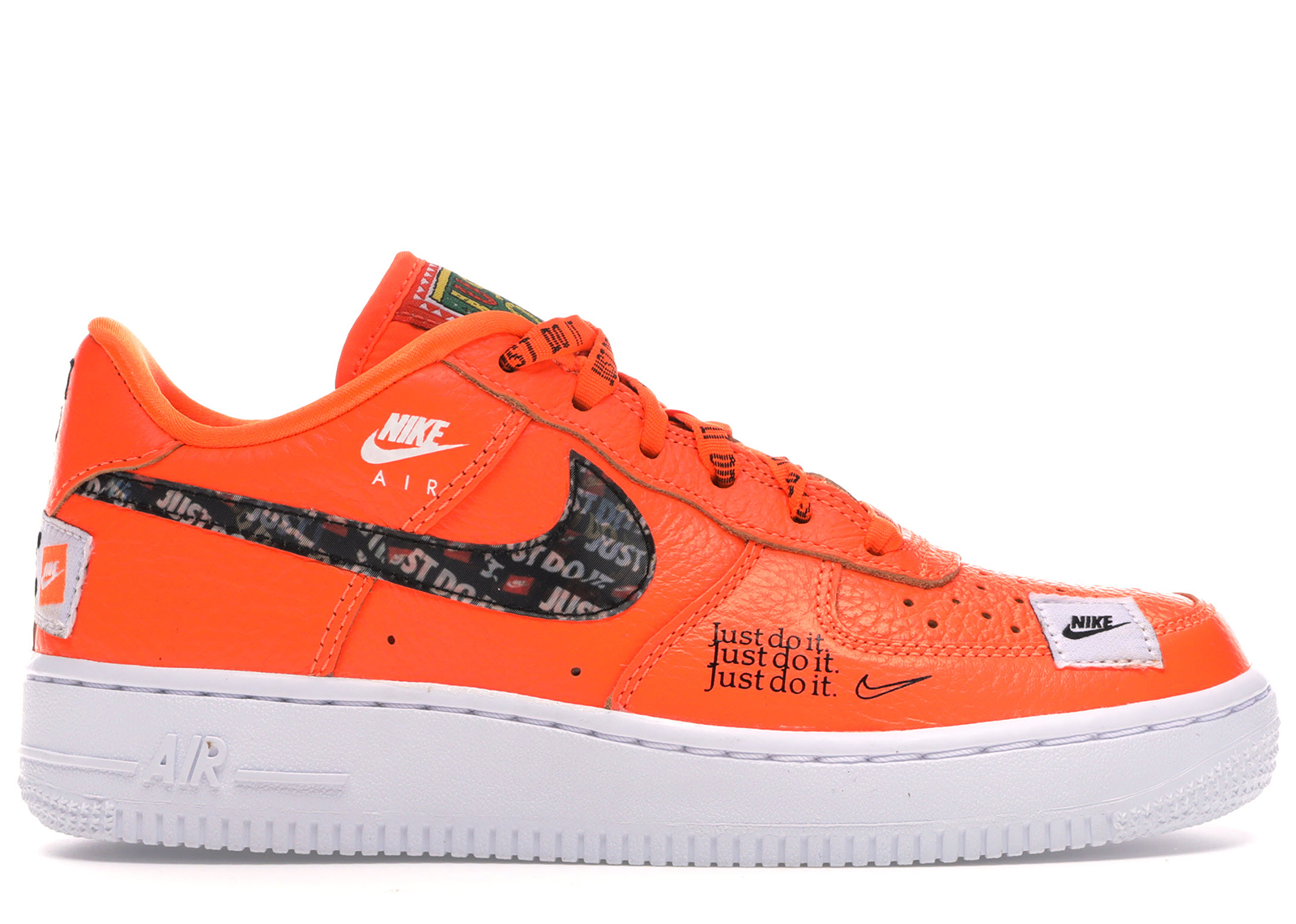 Nike Air Force 1 Low Just Do It Pack Orange (GS) - AO3977-800