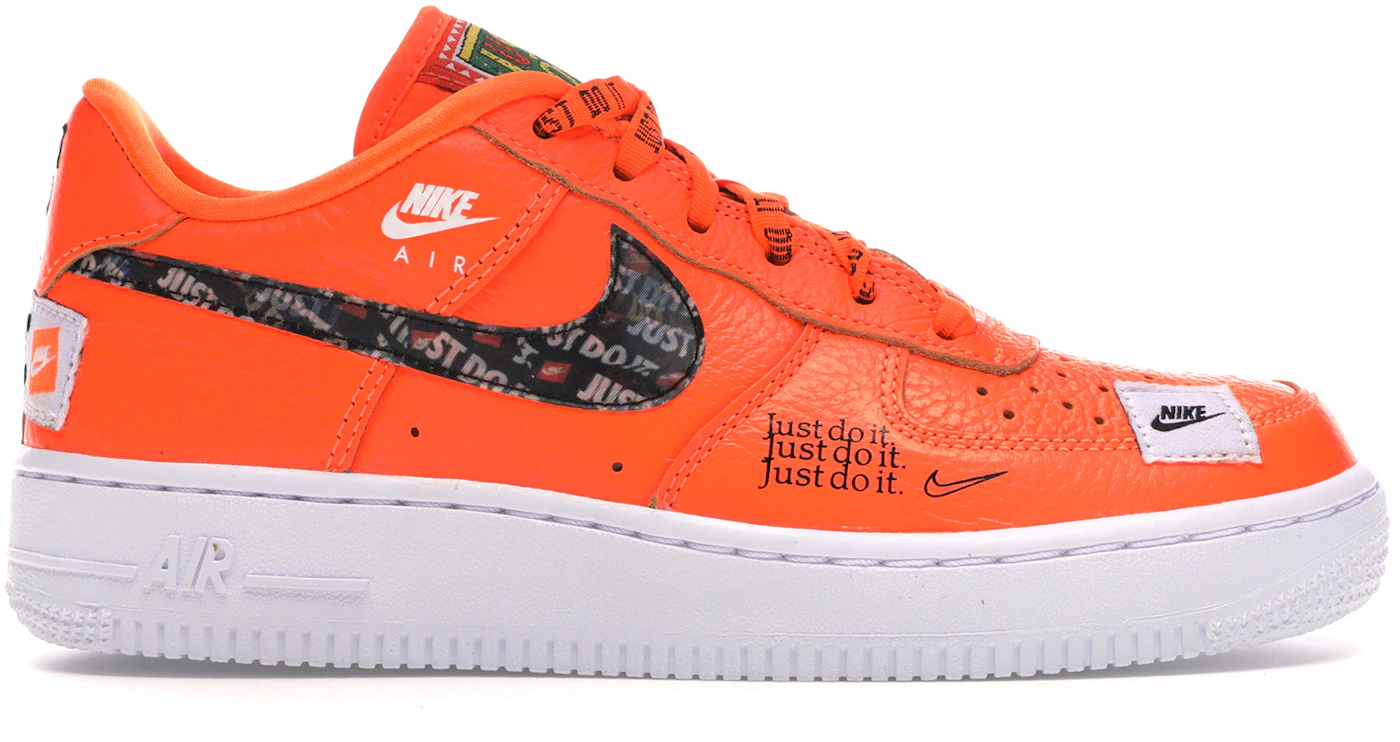 Nike Air Force 1 Low Just Do It Pack Orange (GS) - AO3977-800 ES