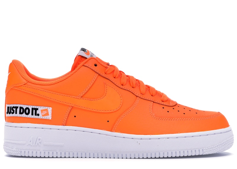 just do it forces orange