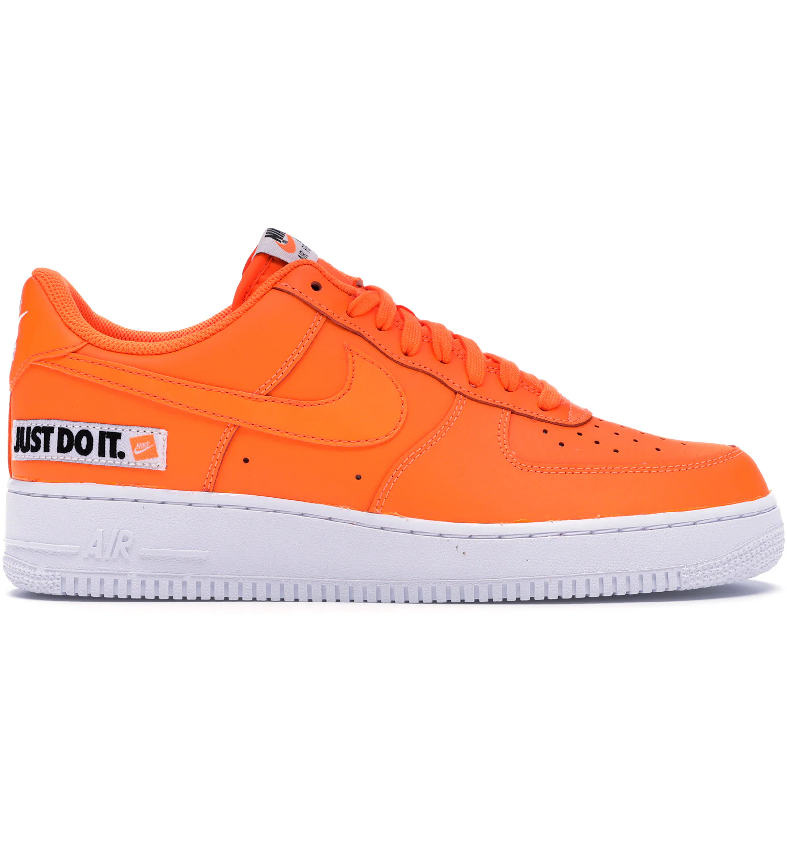 Just do it orange nikes Clearance