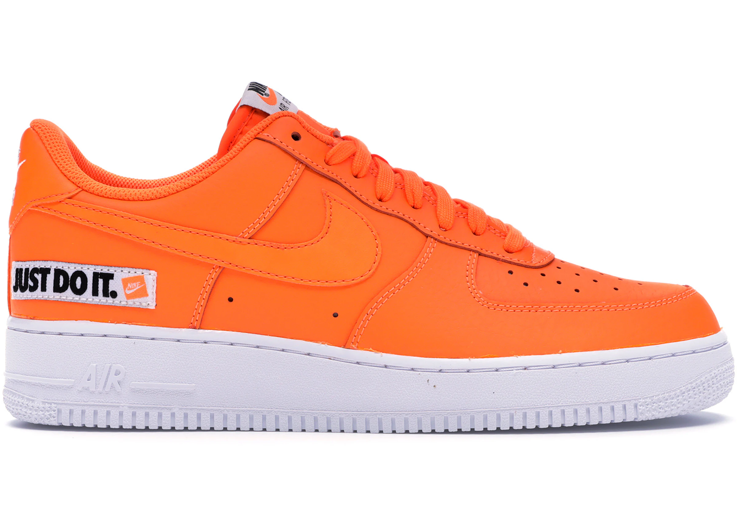 Intrusion Array of Dedicate Nike Air Force 1 Low Just Do It Pack Orange - AO6296-800/BQ5360-800 - US