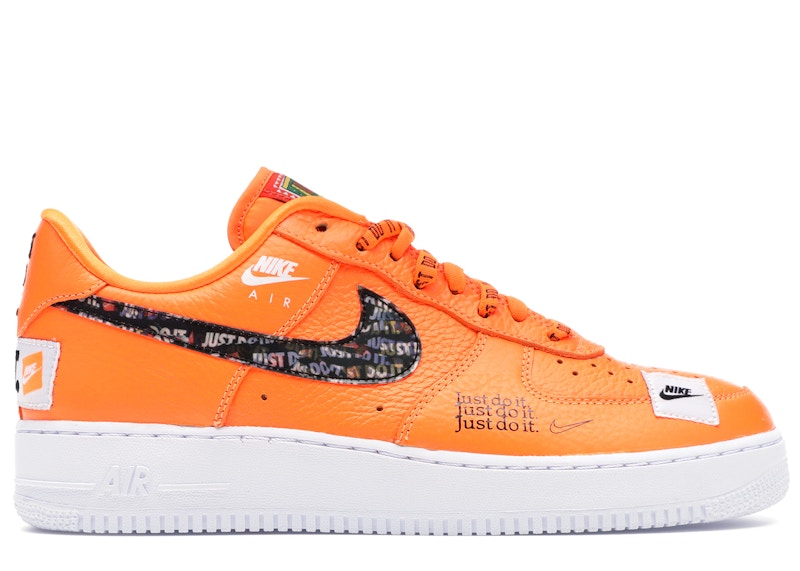 just do it forces orange