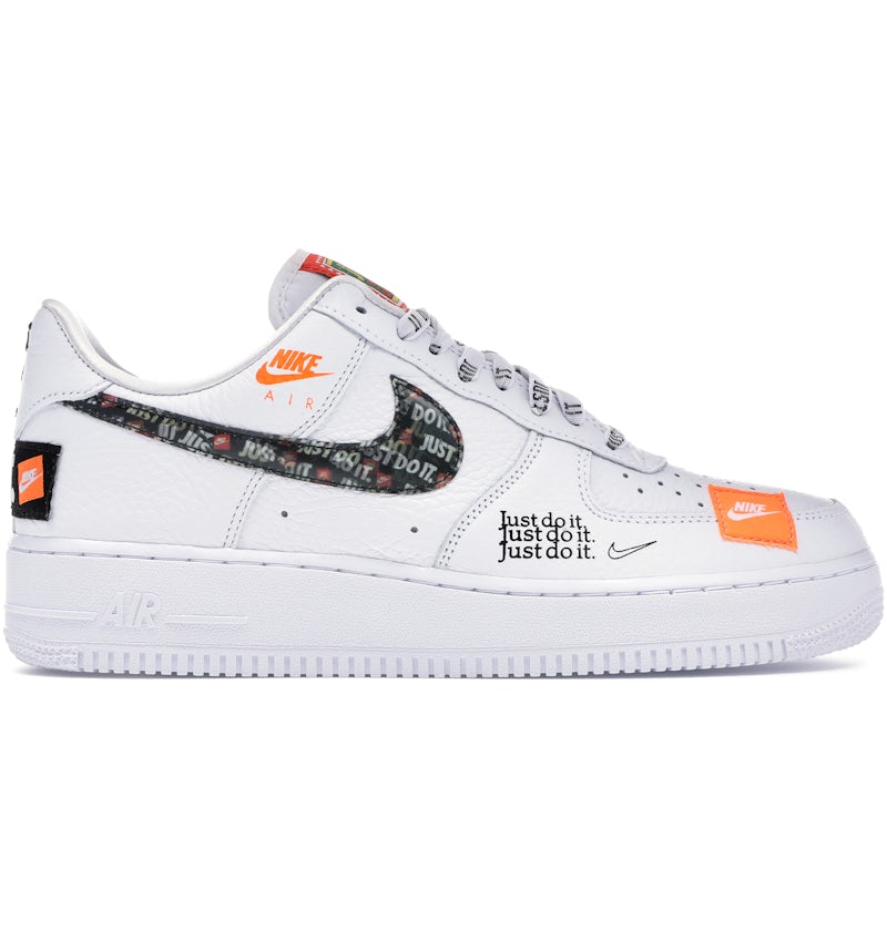 Nike Air Force Low Just Do It Pack White/Black Men's AR7719