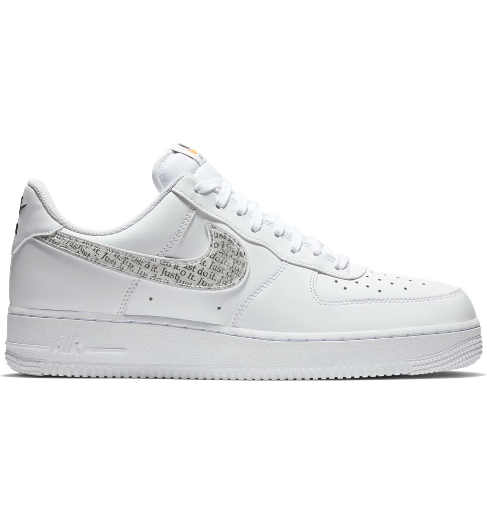 Nike Air Force 1 Low Just Do It Pack White Clear Men s BQ5361 100