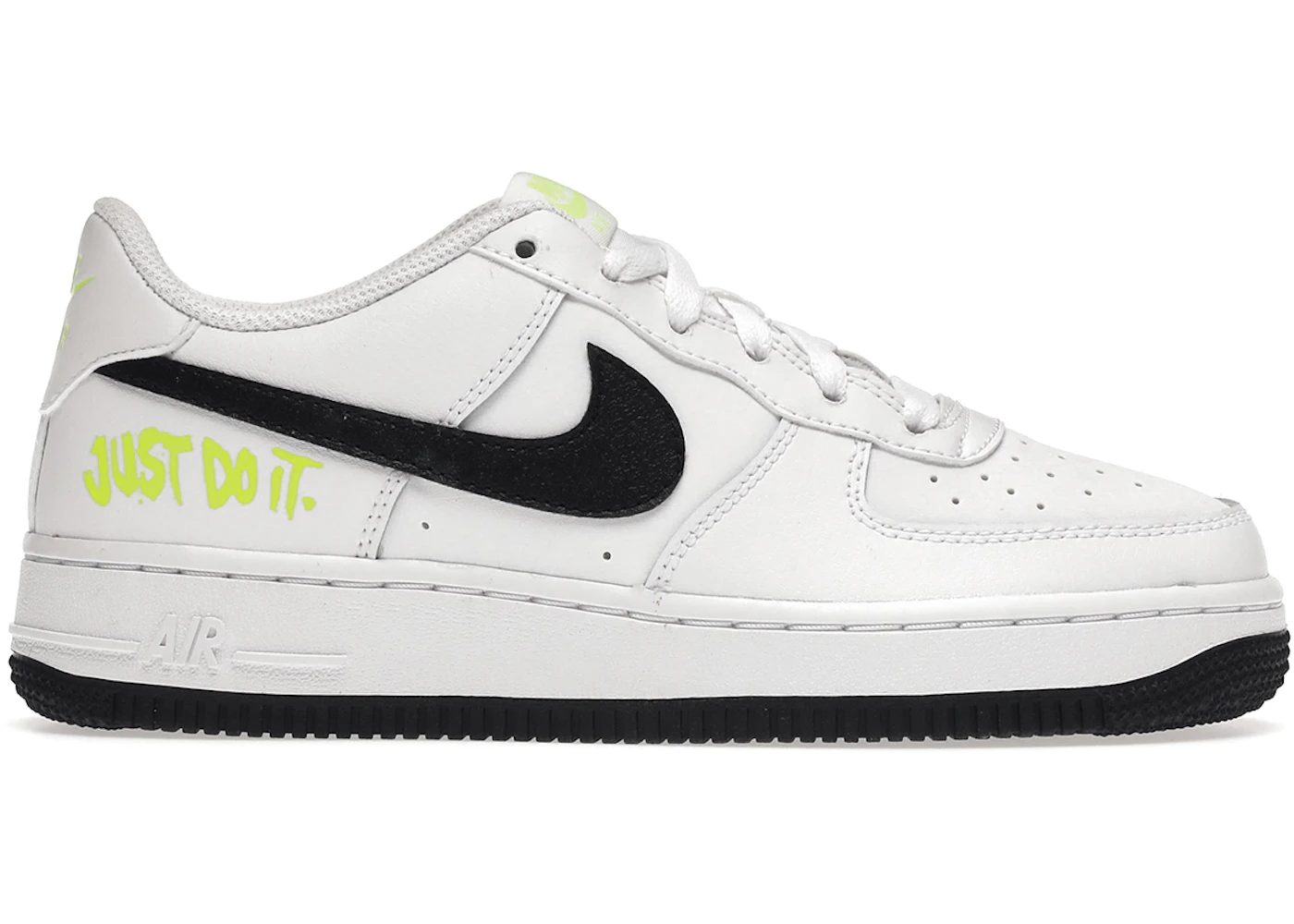Nike Air Force Just Do It White Volt (GS) - DM3271-100 - US