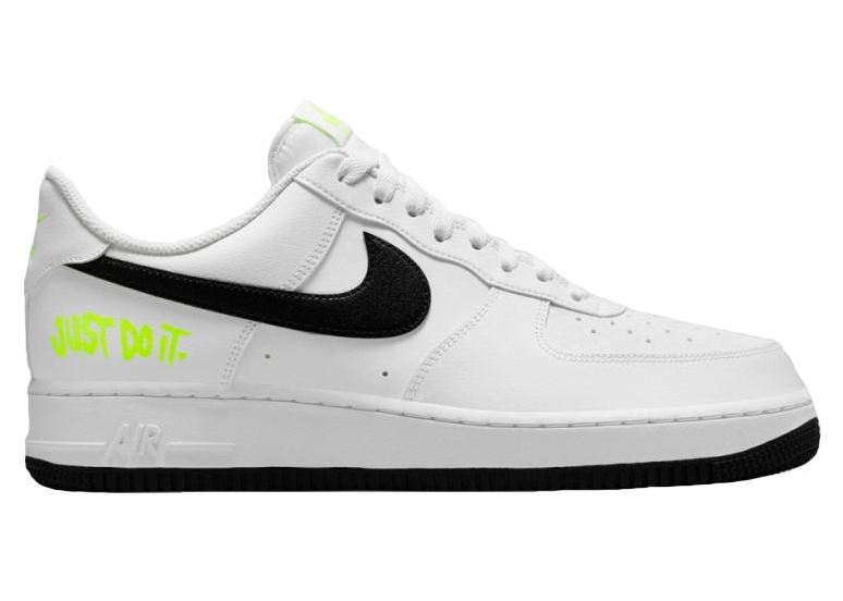 white air forces just do it