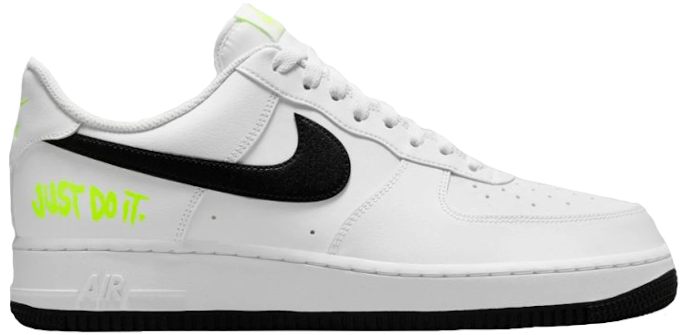 kloon Zin musical Nike Air Force 1 Low Just Do It White Volt Men's - DJ6878-100 - US