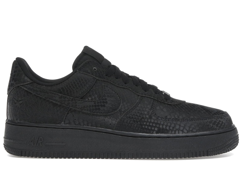 Nike Air Force 1 Low Kobe Bryant Forever Black Men's - IB0018-003 - US, image size:1400x1000