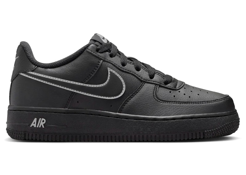 Pre-owned Nike Air Force 1 Low Le Sneakers In Black/light Smoke Grey In Multi