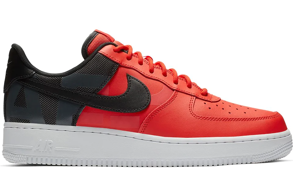 Nike Air Force 1 Low LV 8 Habanero Red Black White