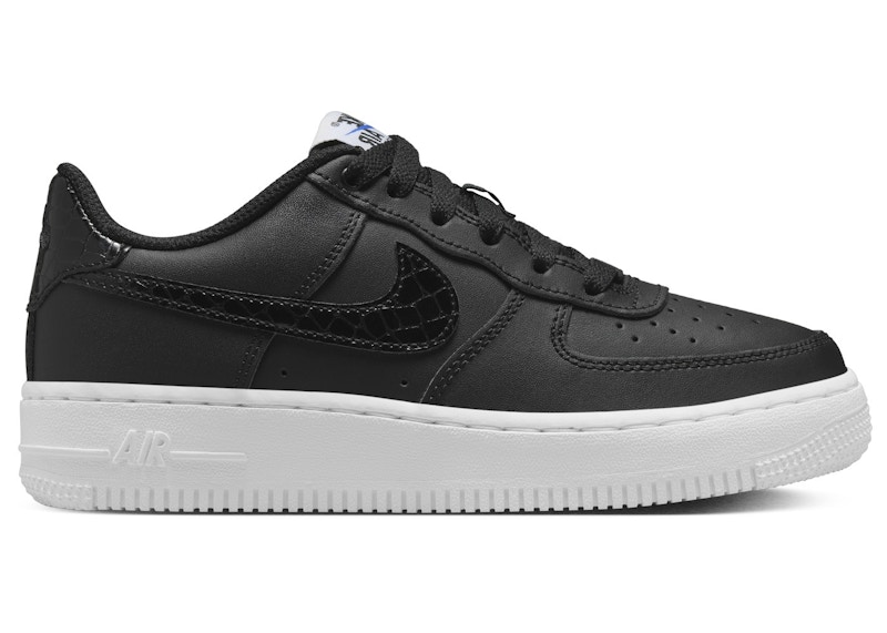 Nike Air Force 1 Low LV8 Black White GS Style FV7725 001 FR