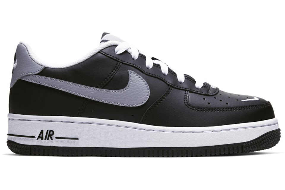 Nike Air Force 1 LV8 2 GS Black Grey 'Under Construction'