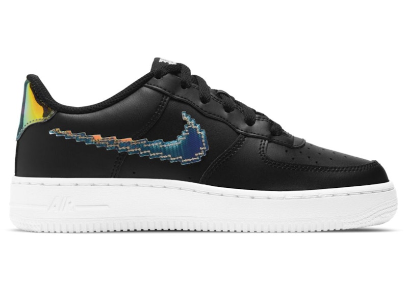 Nike air force 1 store 07 lv8 chenille swoosh black