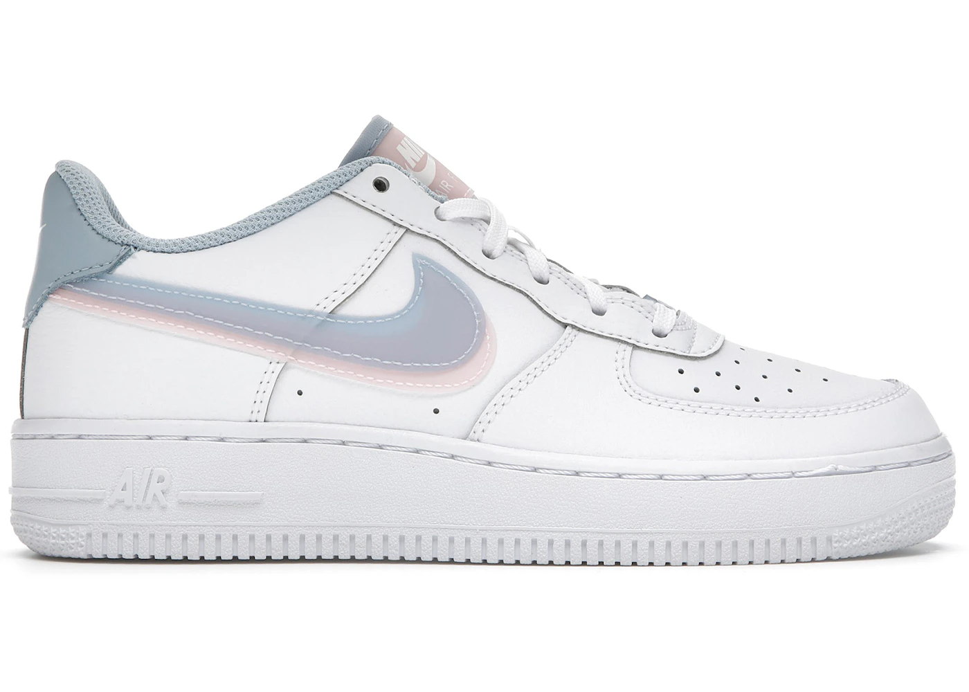 Air force 1 with light blue swoosh Clearance
